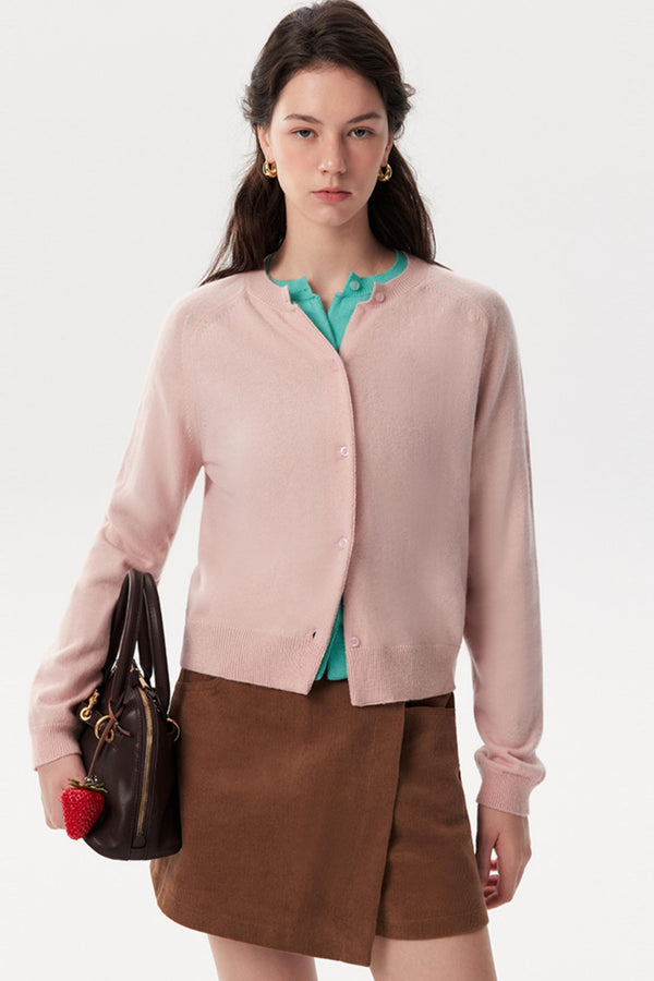 Simple Line Long Sleeve Cardigan