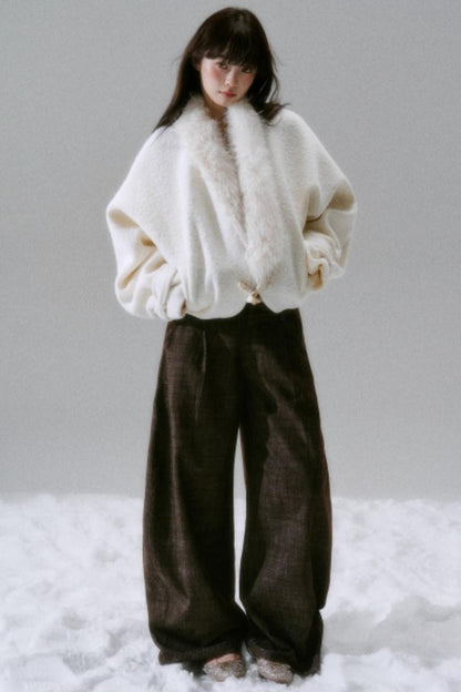 Lost Forest Woolen Cardigan Coat