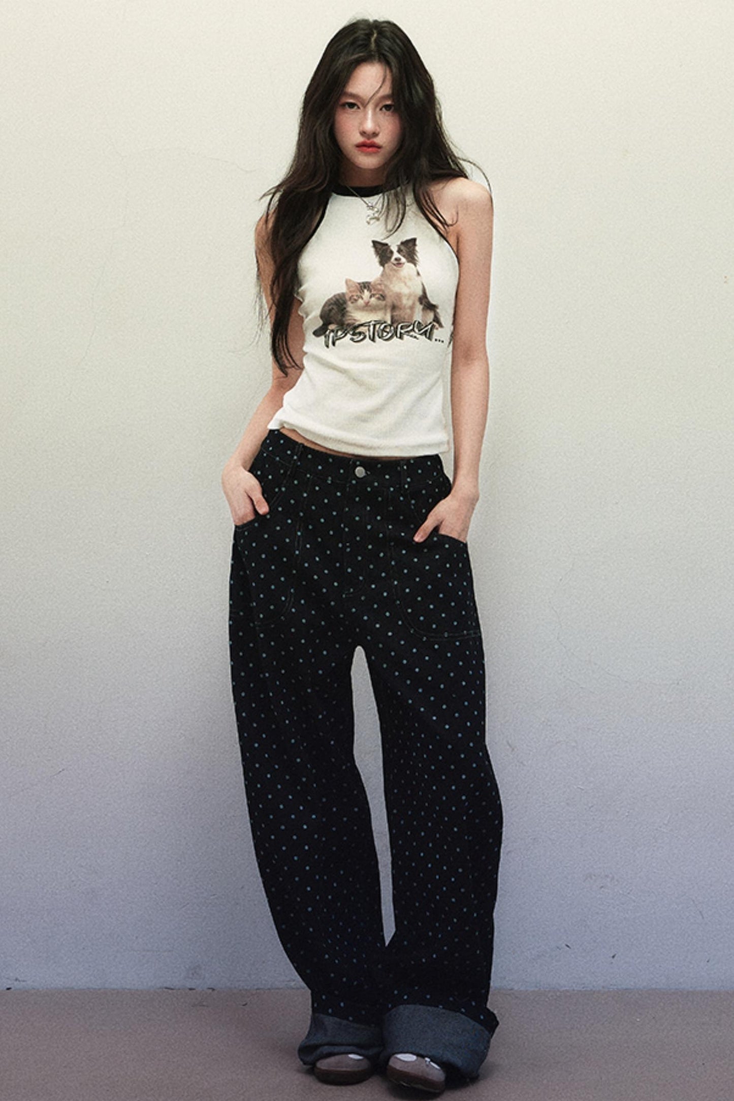 Stretch Knit Tank Top