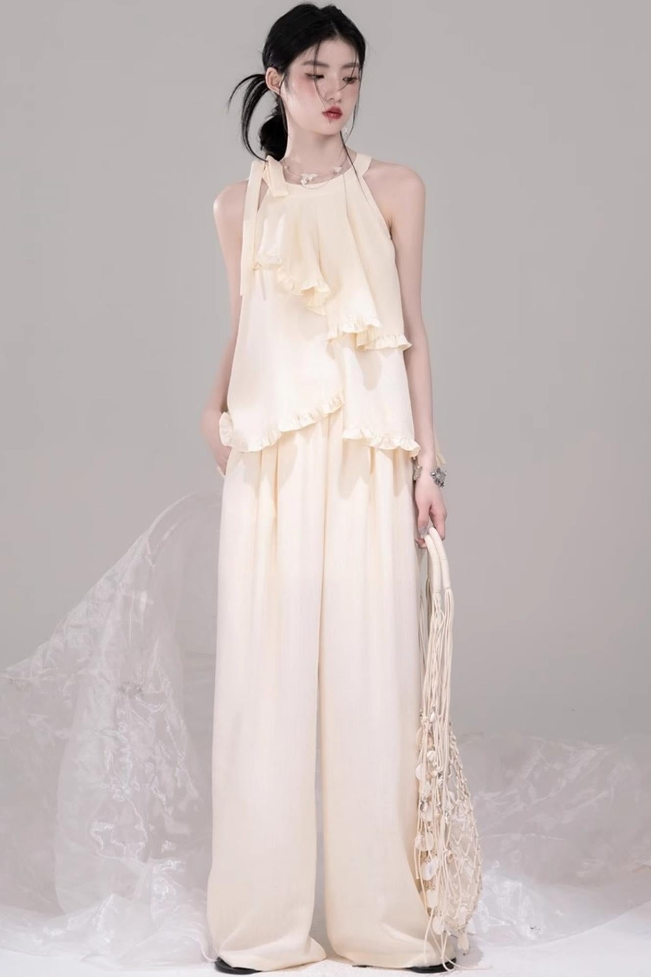 Chill Apricot Ruffle Set-Up