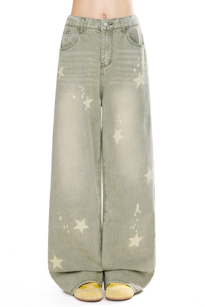 Vintage Star Denim Pants