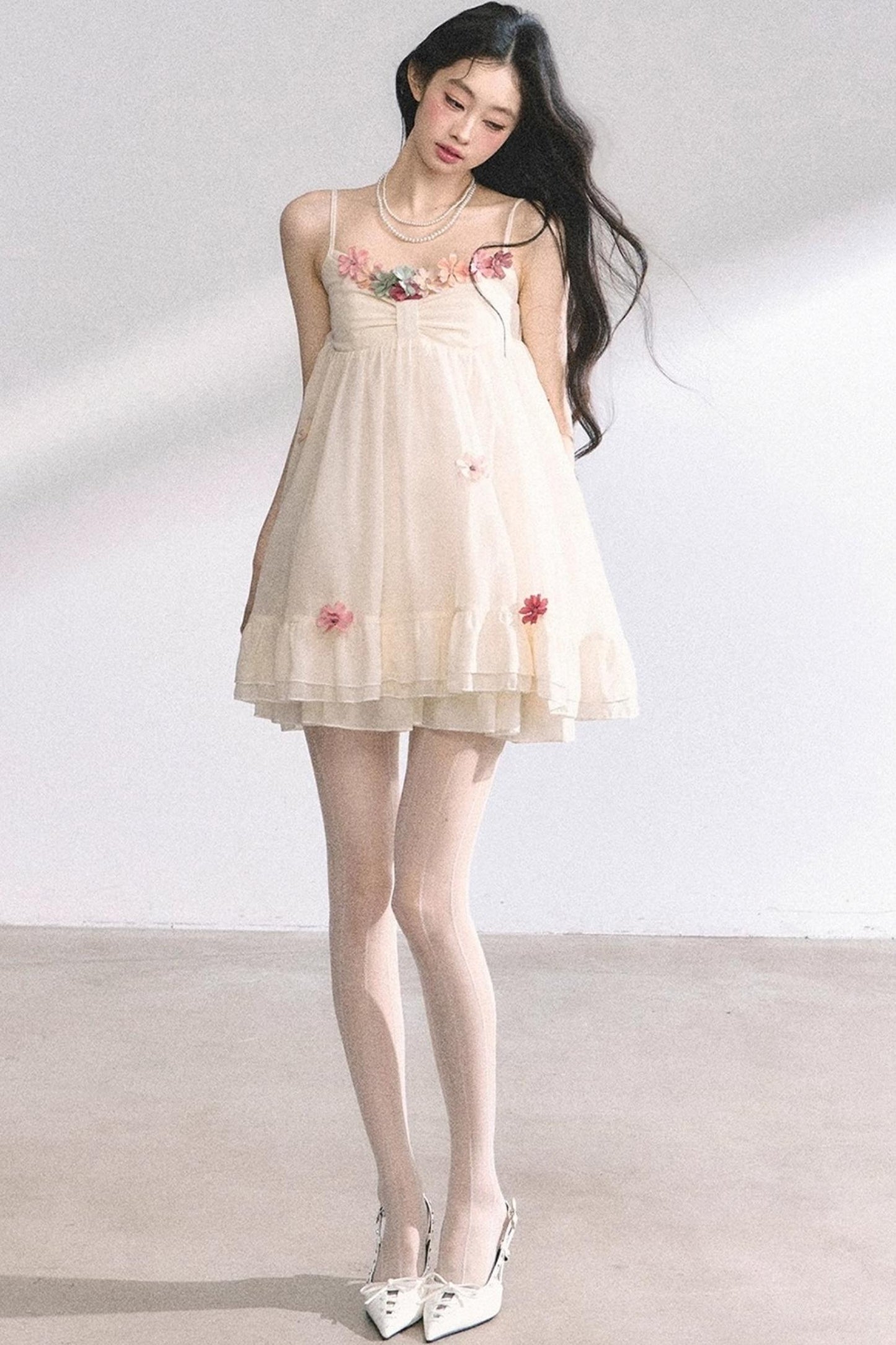 Floral Strap Resort Style Summer Dress