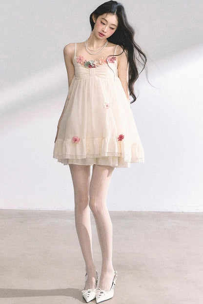 Floral Strap Resort Style Summer Dress