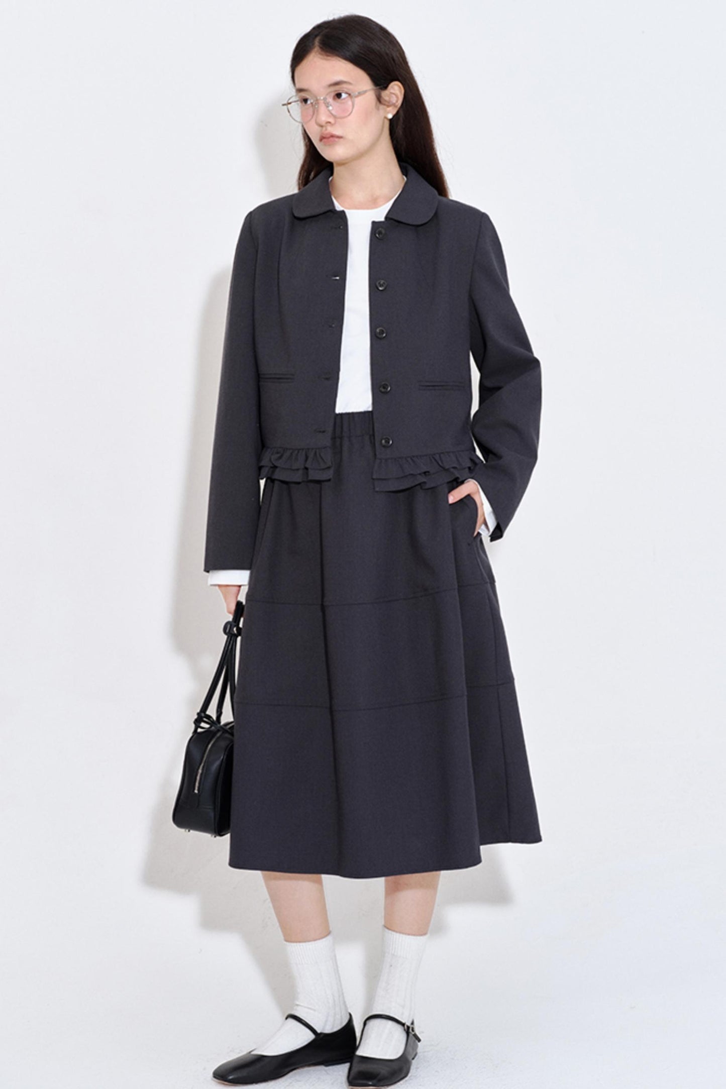 Doll Collar Anti-Wrinkle Blazer