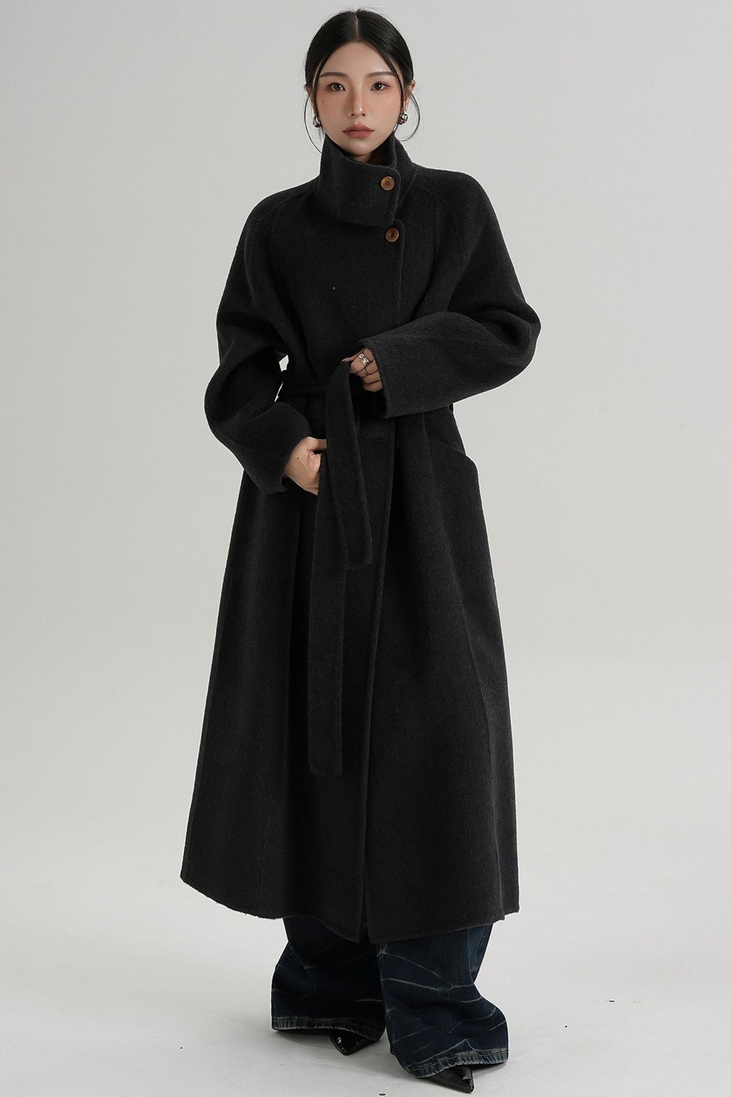 Stand-Up Wool Jacket