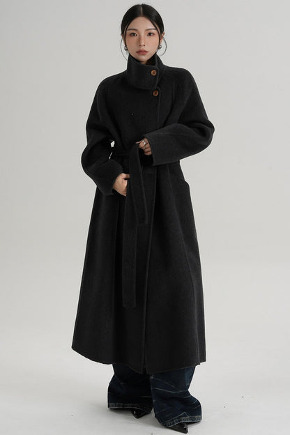 Stand-Up Wool Jacket