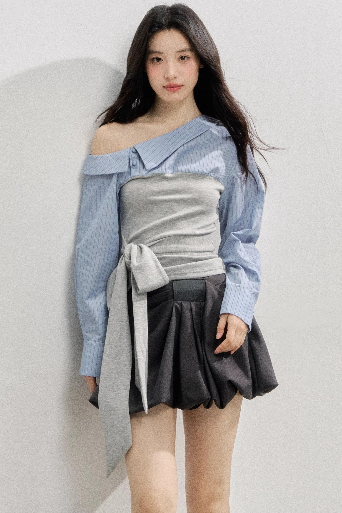 Elegant High Waist Skirt