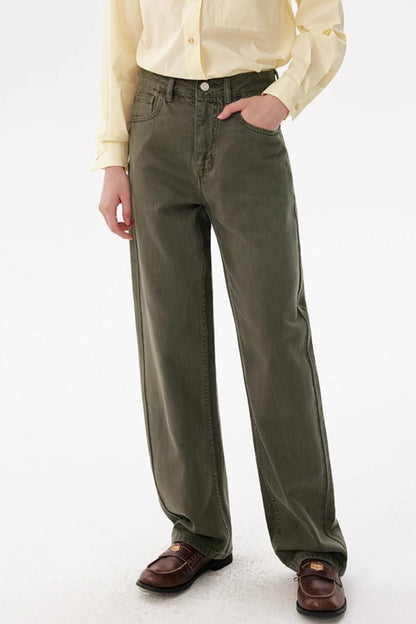 Tencel Cotton Cargo Jeans