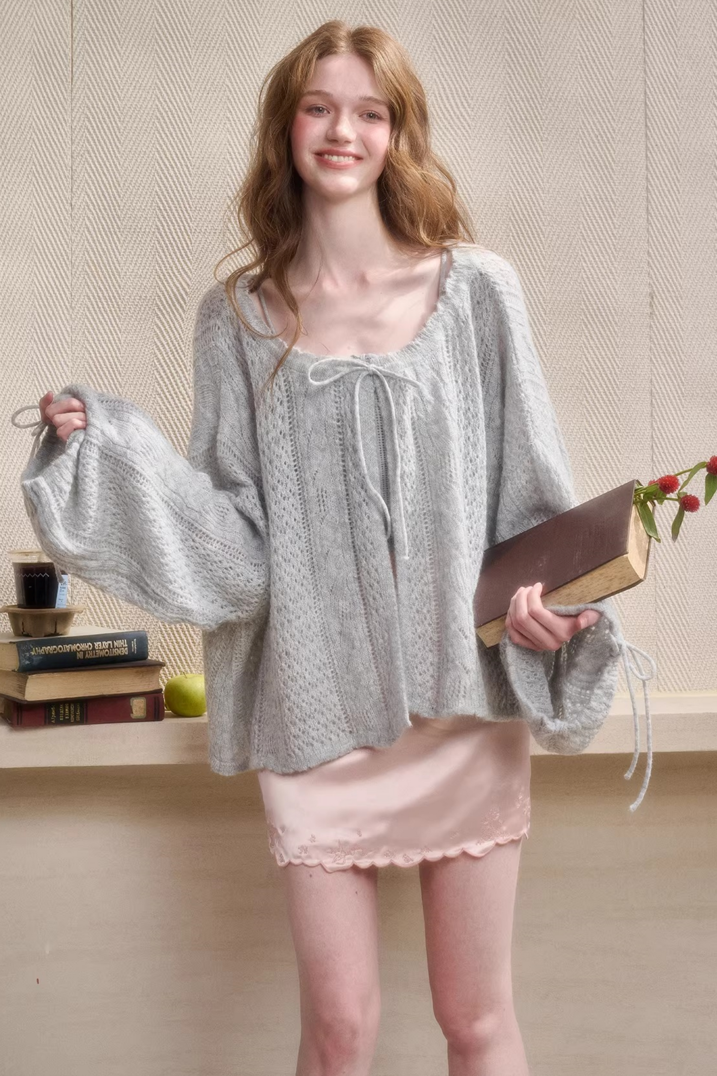 리버뱅크 모헤어 울 스웨터