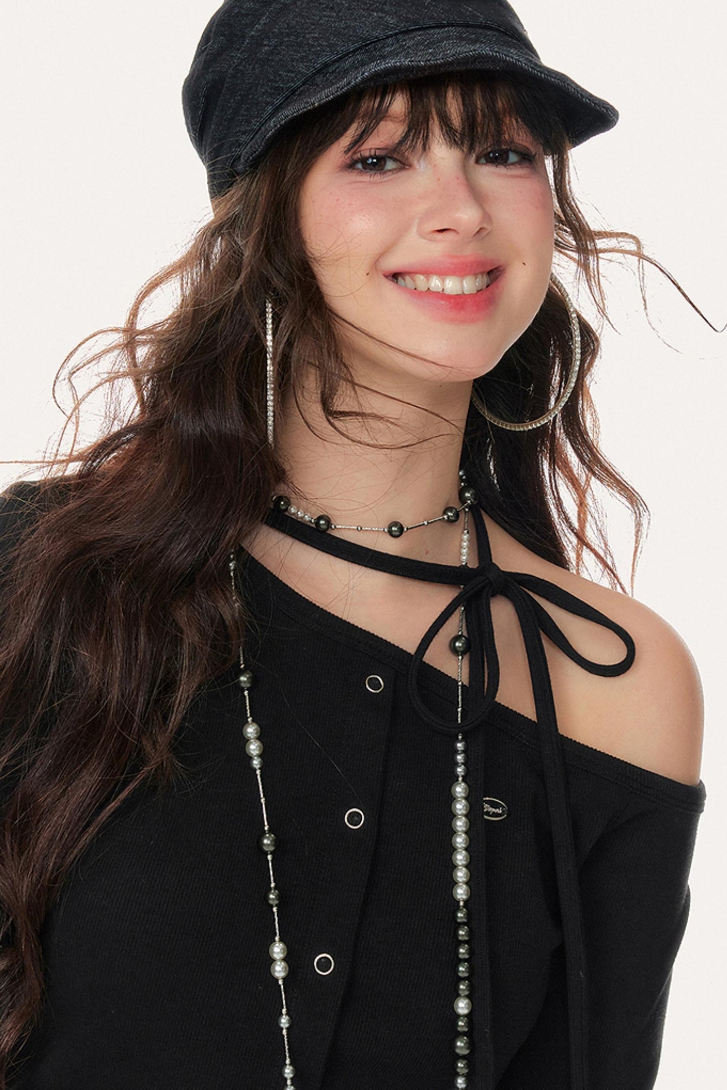 Soft Shoulder Knitted Sweater