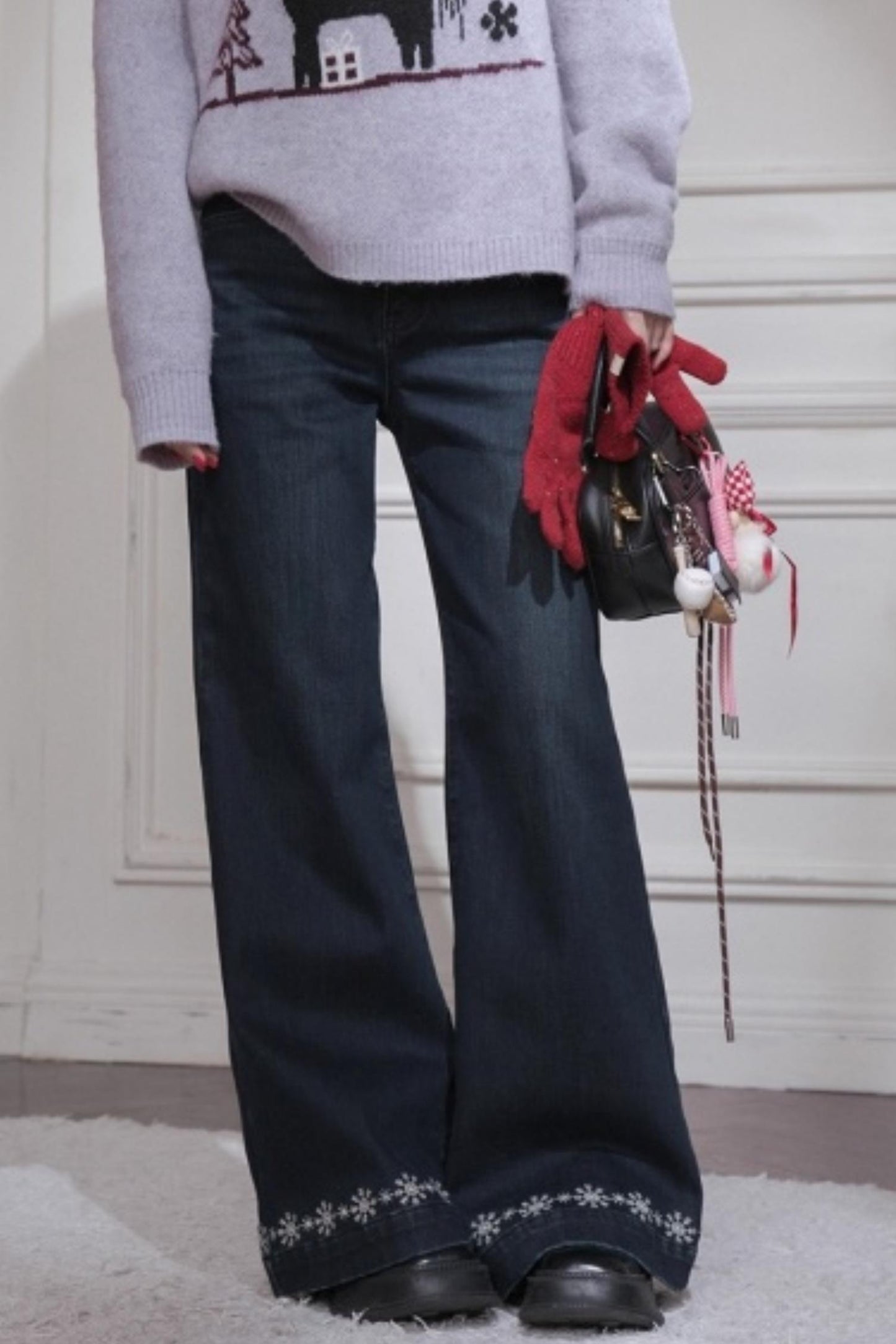 Midnight Blue Stretch Pants