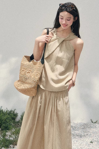 Ensemble décontracté deux pièces pour le printemps