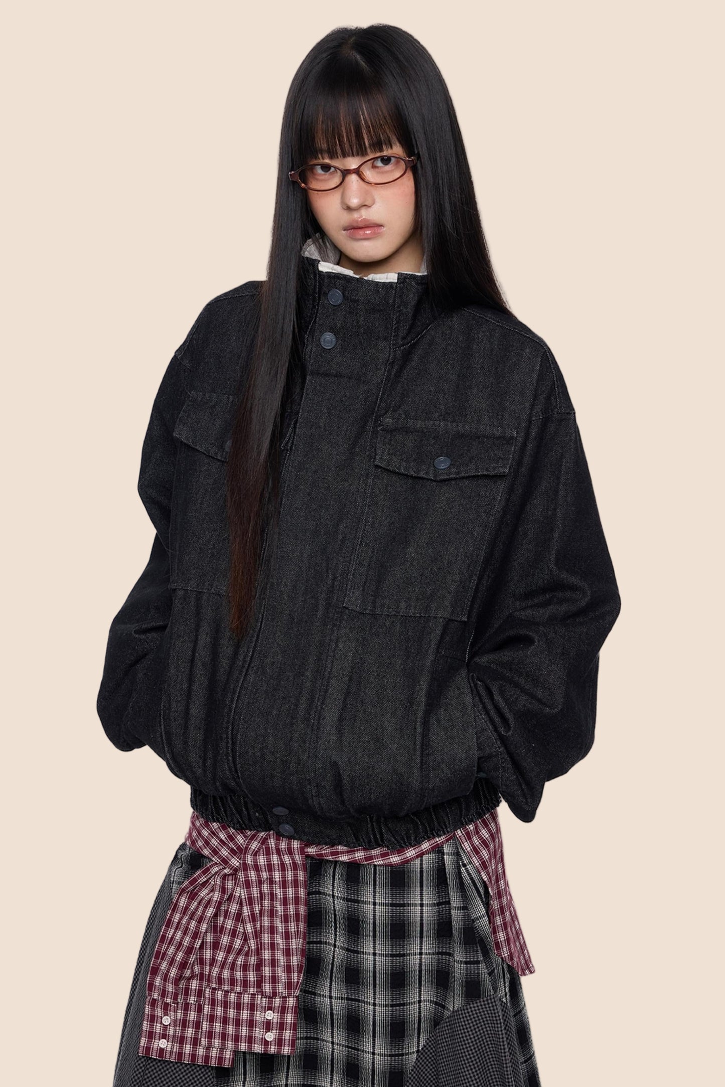 Autumn Vintage Denim Jacket