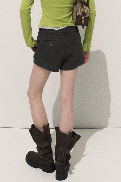 Night Woolen Short Pants