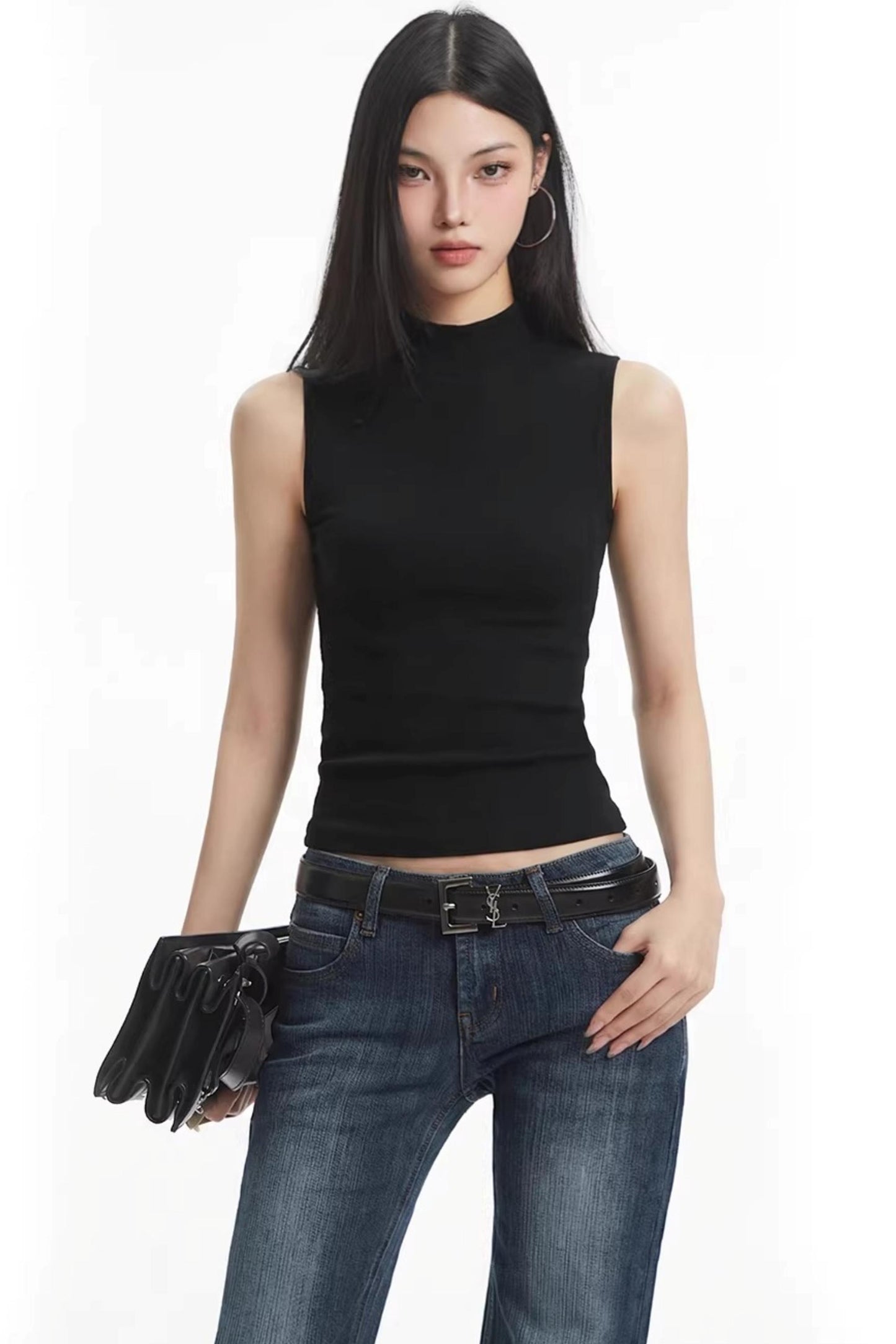 Solid Color Knitted Camisole