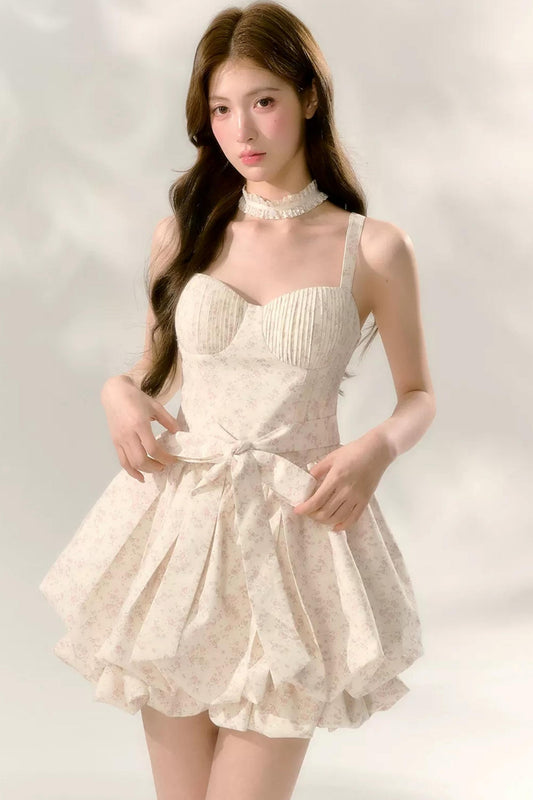 Antique Floral Bud Dress