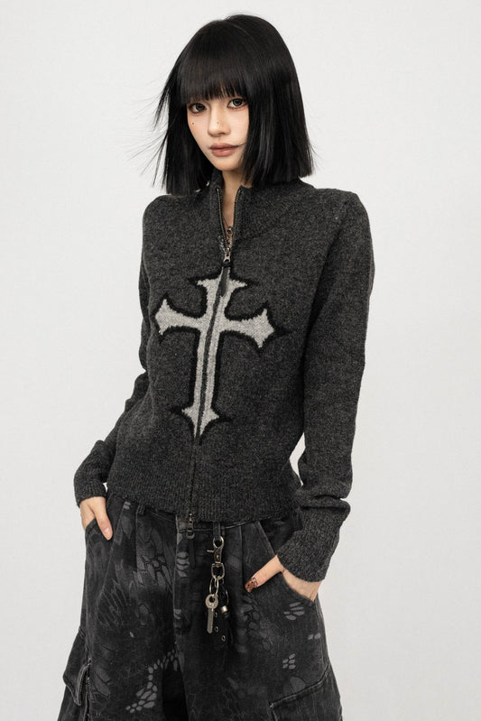 American Senior Knitted Sweater Top