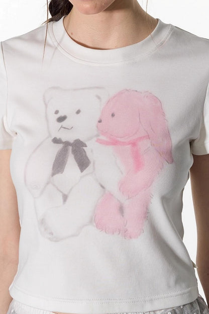 Sweet Shoulder Crop Top