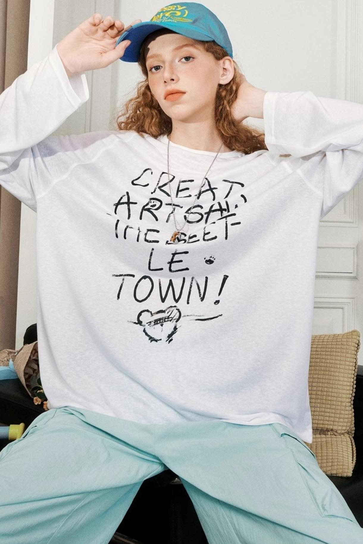 Retro Sun-Protective Tee