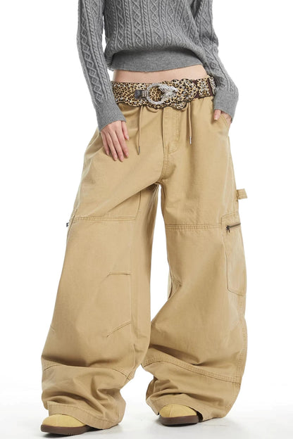 American Retro Multi-Pocket Cargo Pants