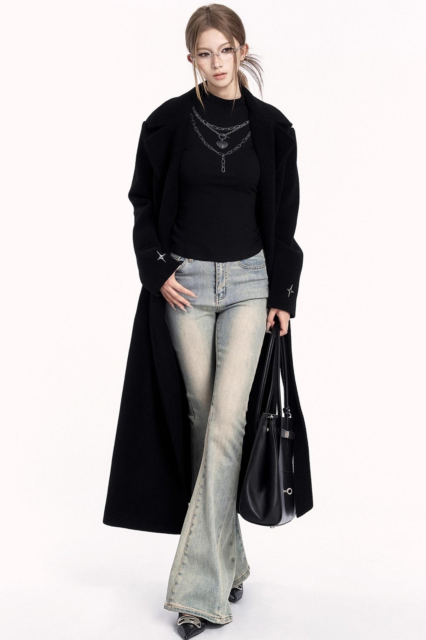 Chain Print Slim Fit Top