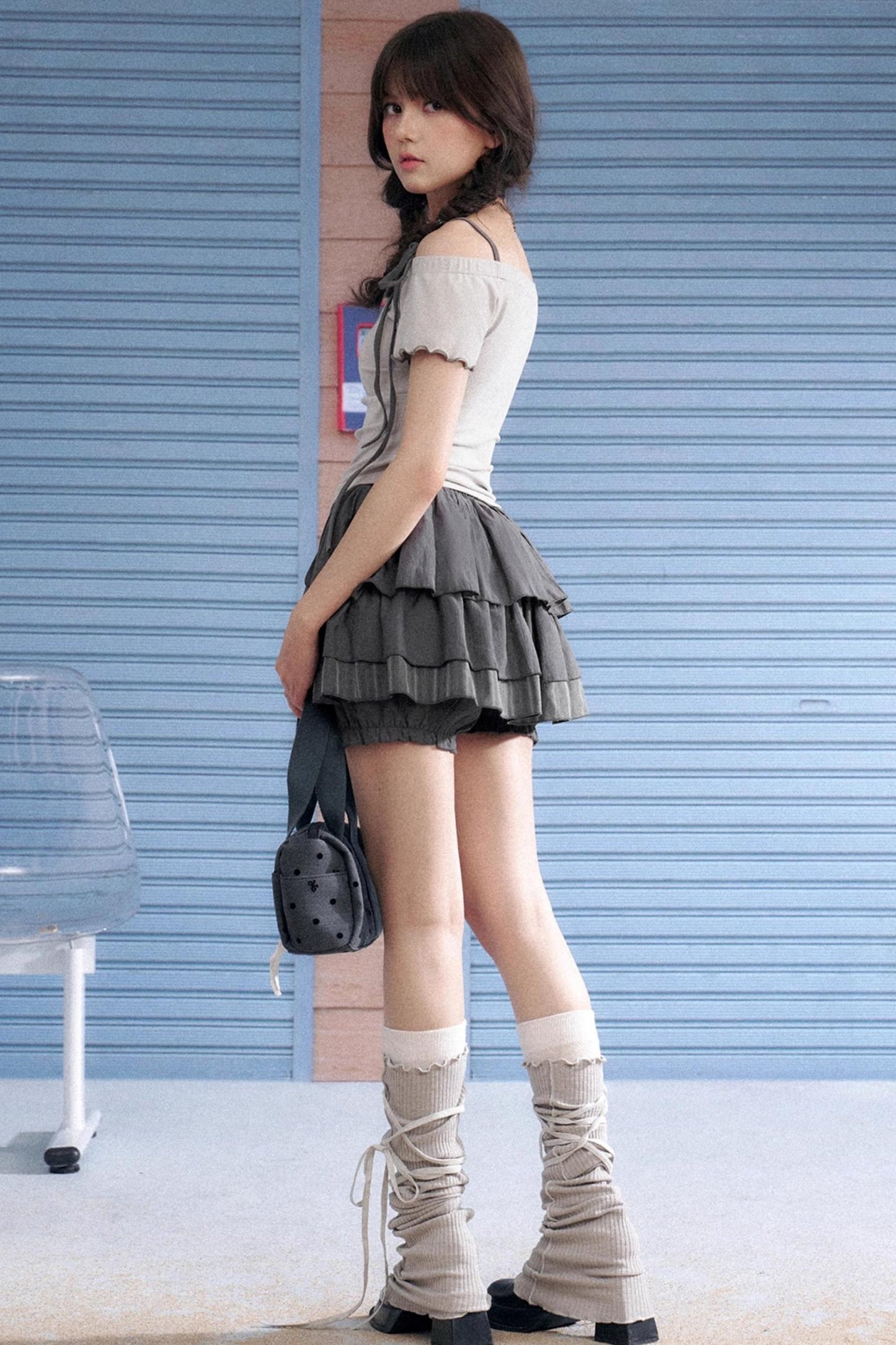 Angel Asymmetrical Summer Top