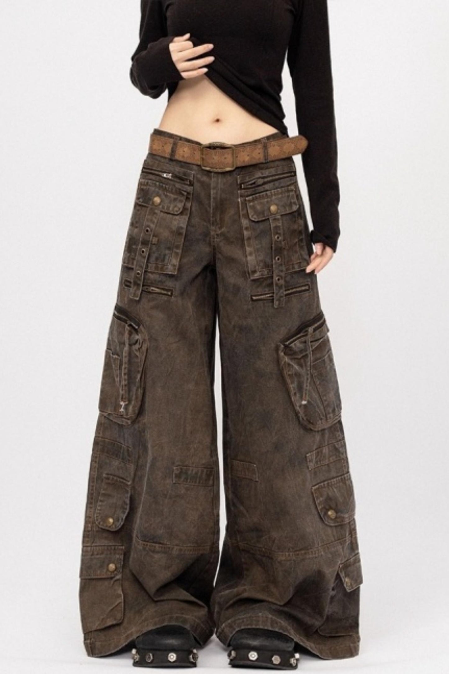 Vintage Retro Workwear Pants