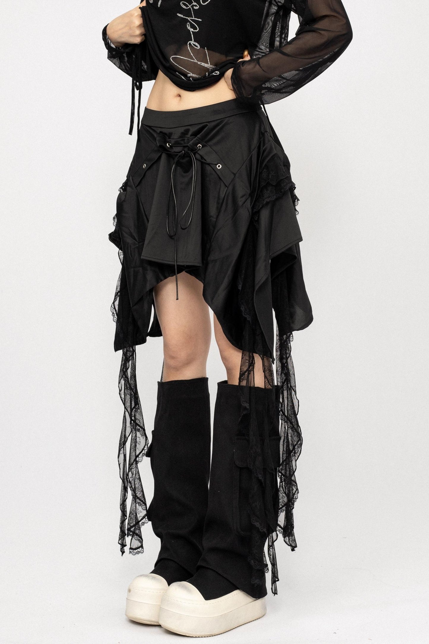 Retro Spice Girl A-Line Skirt