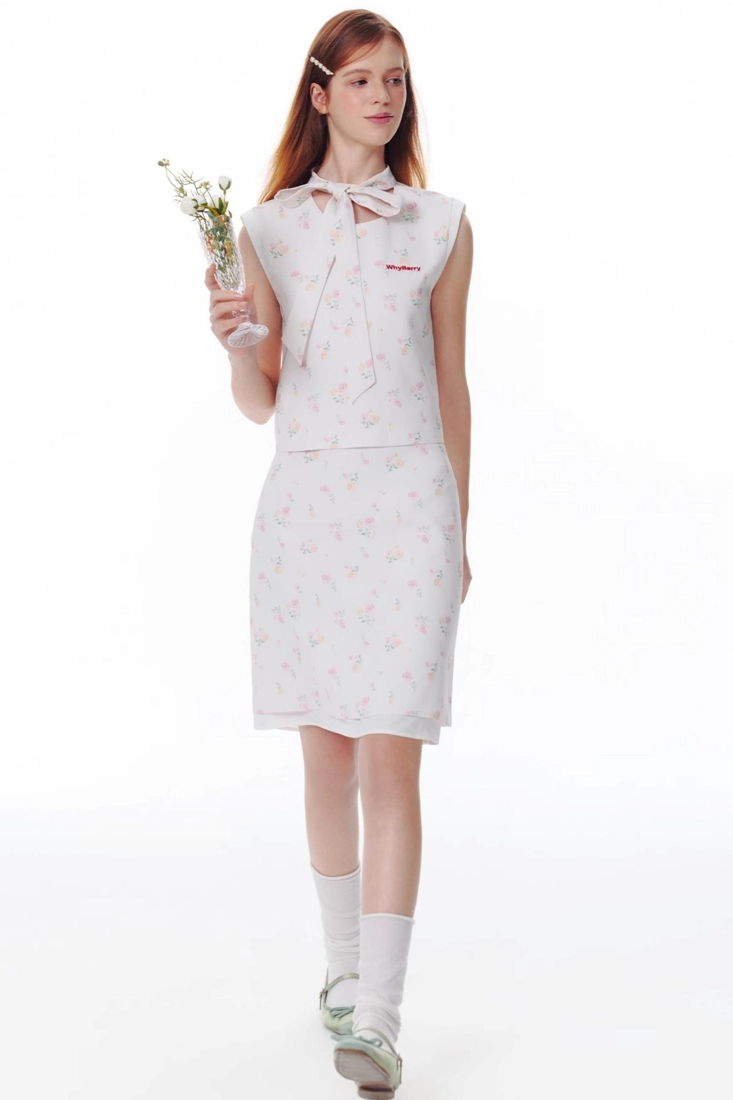 Bouquet A-Line Dress