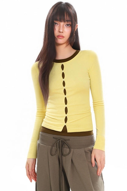 Yellow Slimming Base T-Shirt