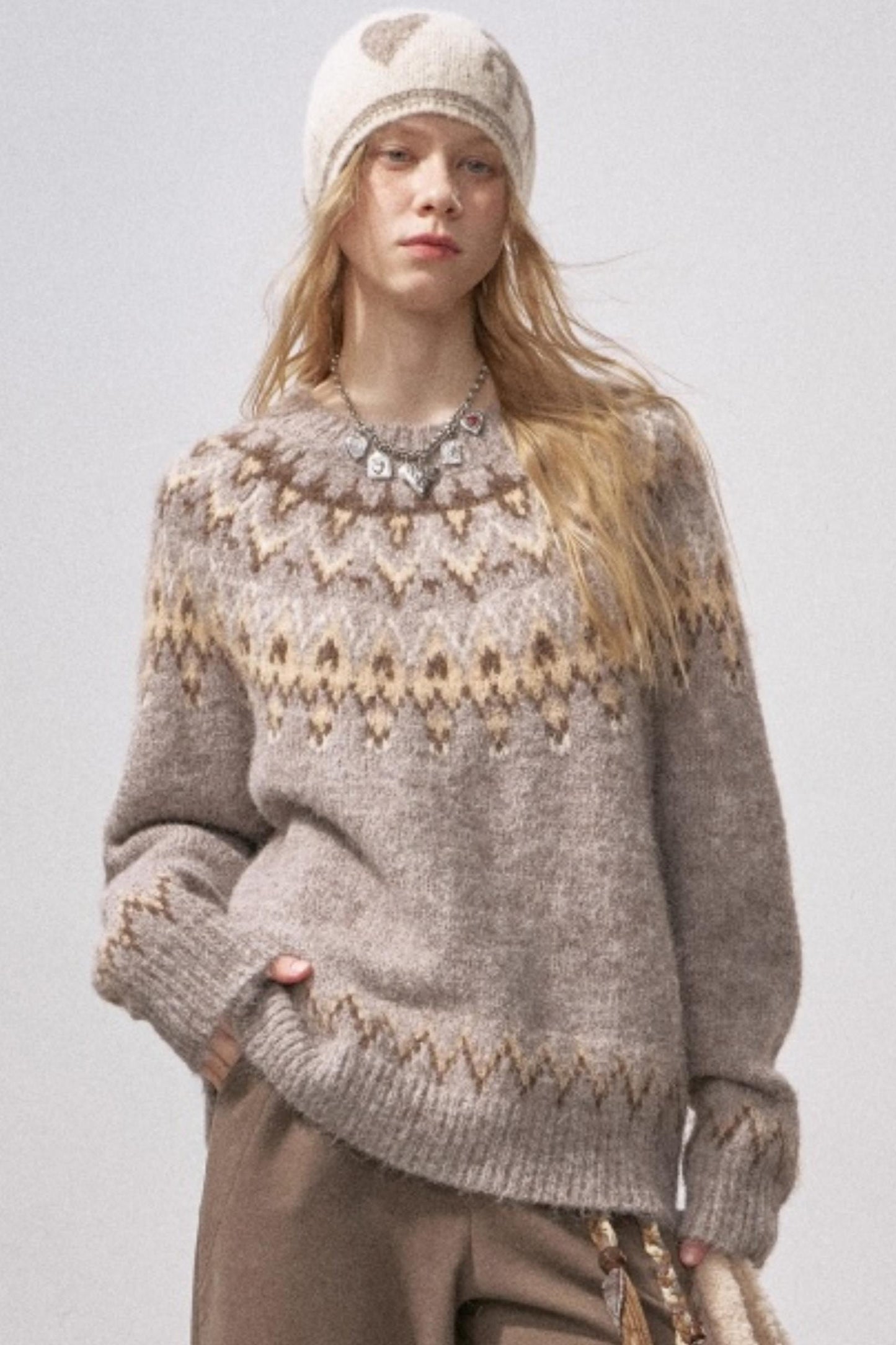 Festive Fair Isle Sweater