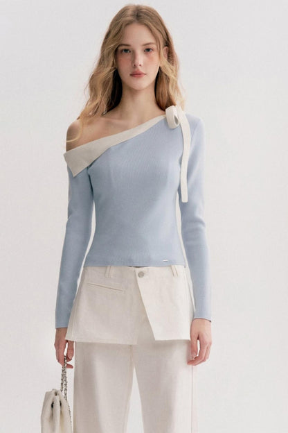 Lazy Casual Denim Skirt Pants