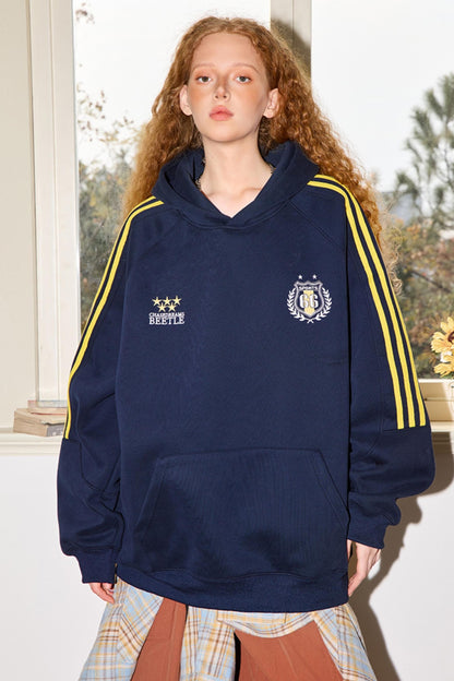 Loose Fit Hooded Top