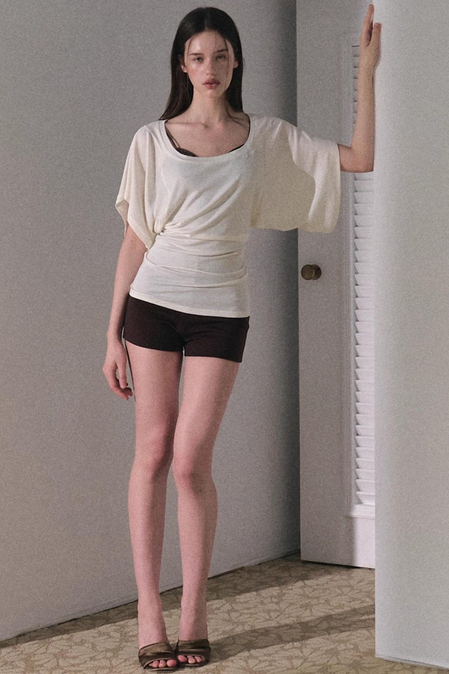 Saturated Weekend Wool Knit Top