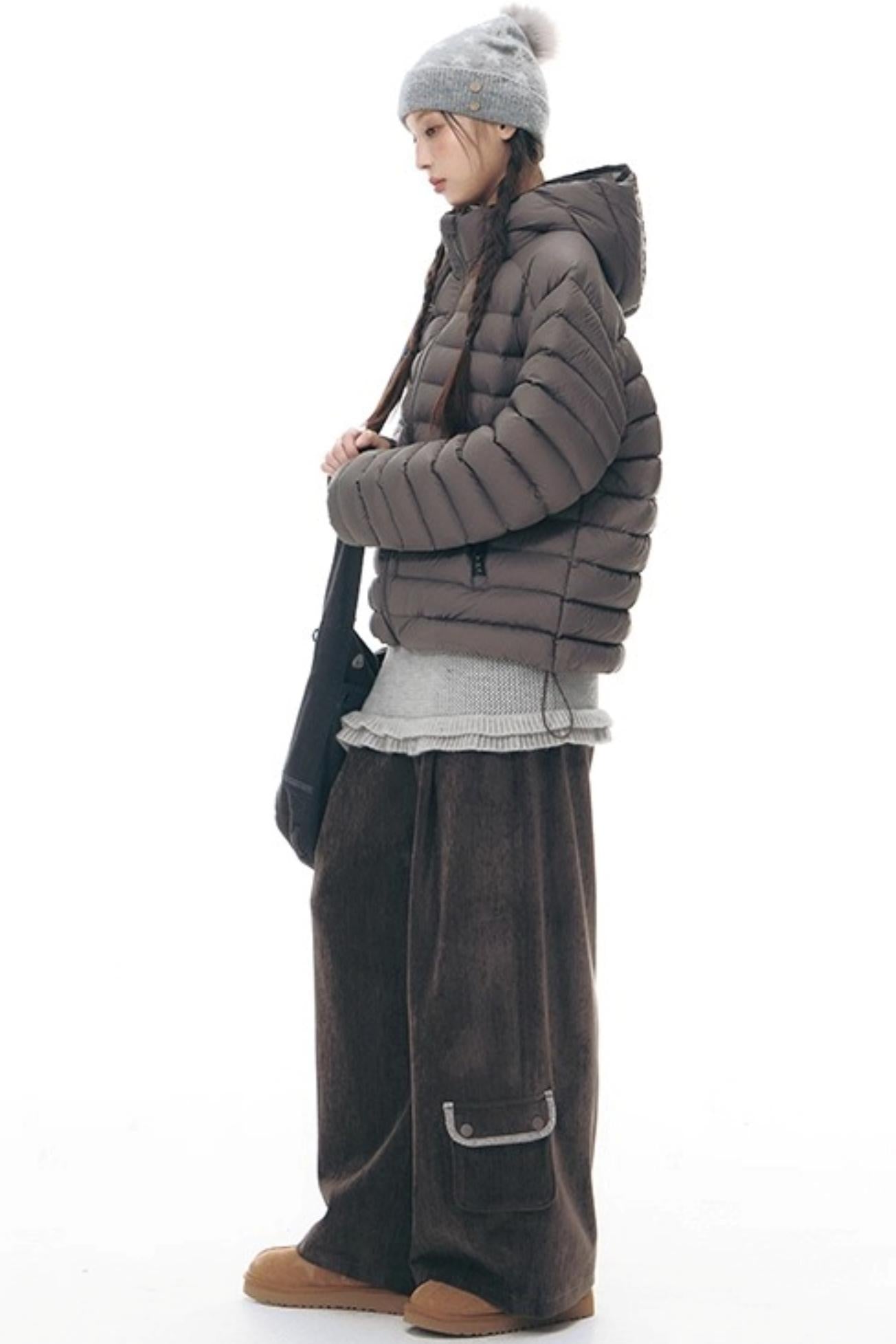 Chenille Multi-Pocket Pants