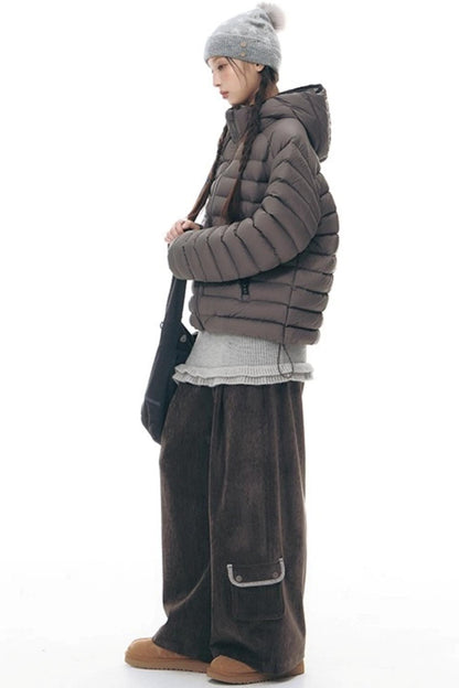 Chenille Multi-Pocket Pants