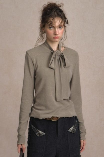 Lazy Style Base Knitted Top