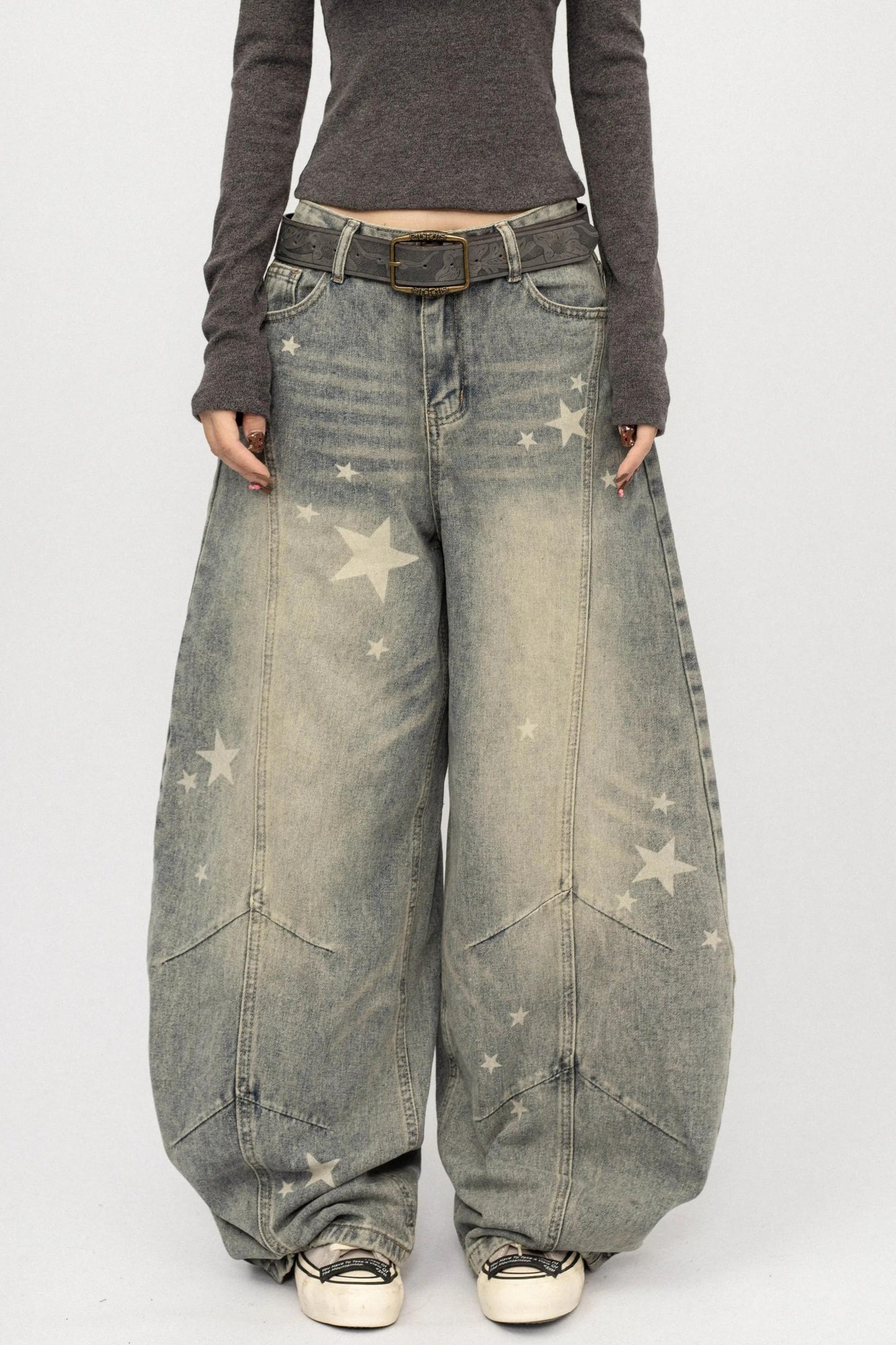 American Vintage Star Print Jeans