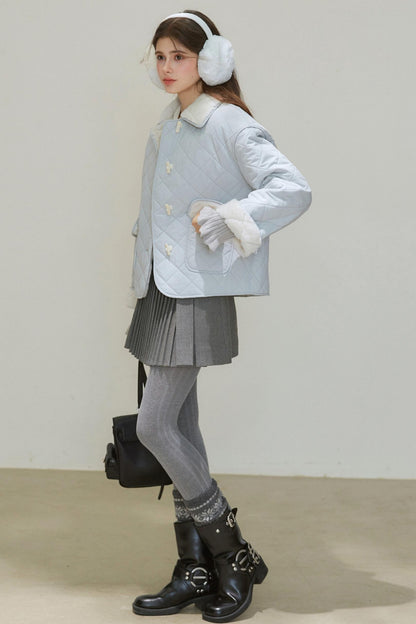 Winter Silhouette Cotton Jacket