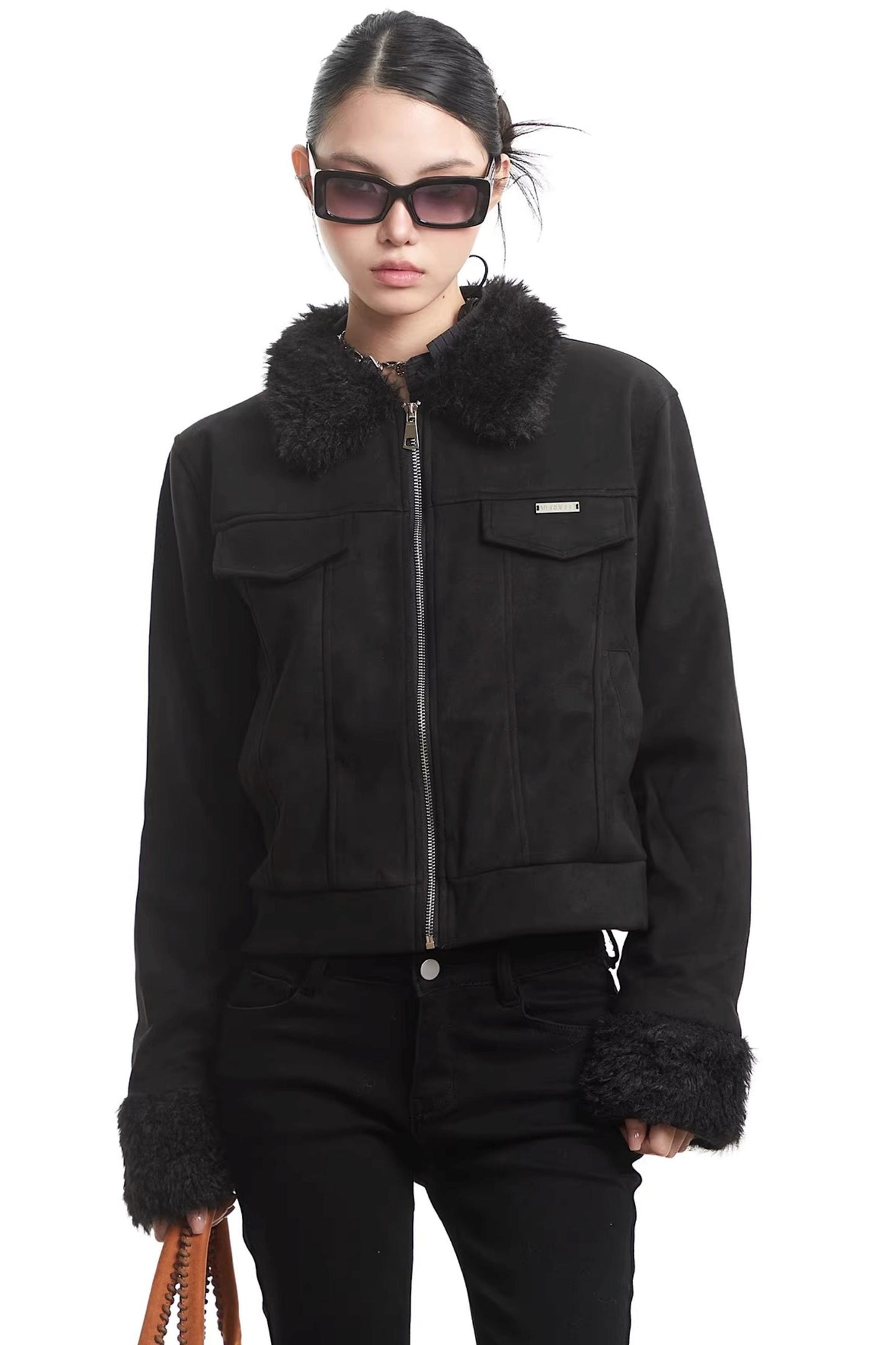 Autumn Black Elegant Jacket