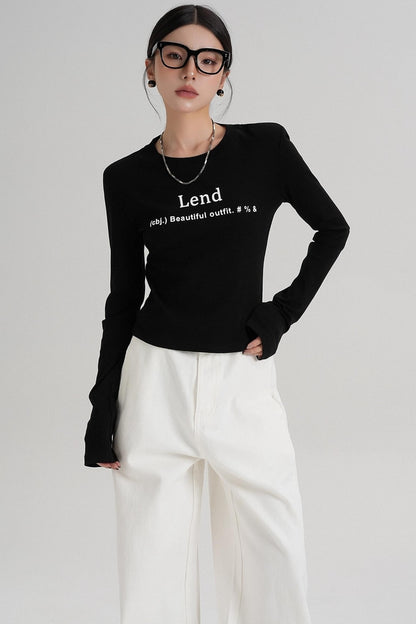 Crewneck Cotton Shirt