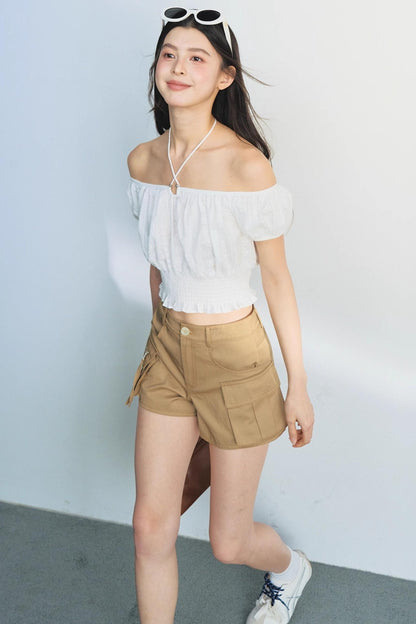 Asymmetrical Crop Top