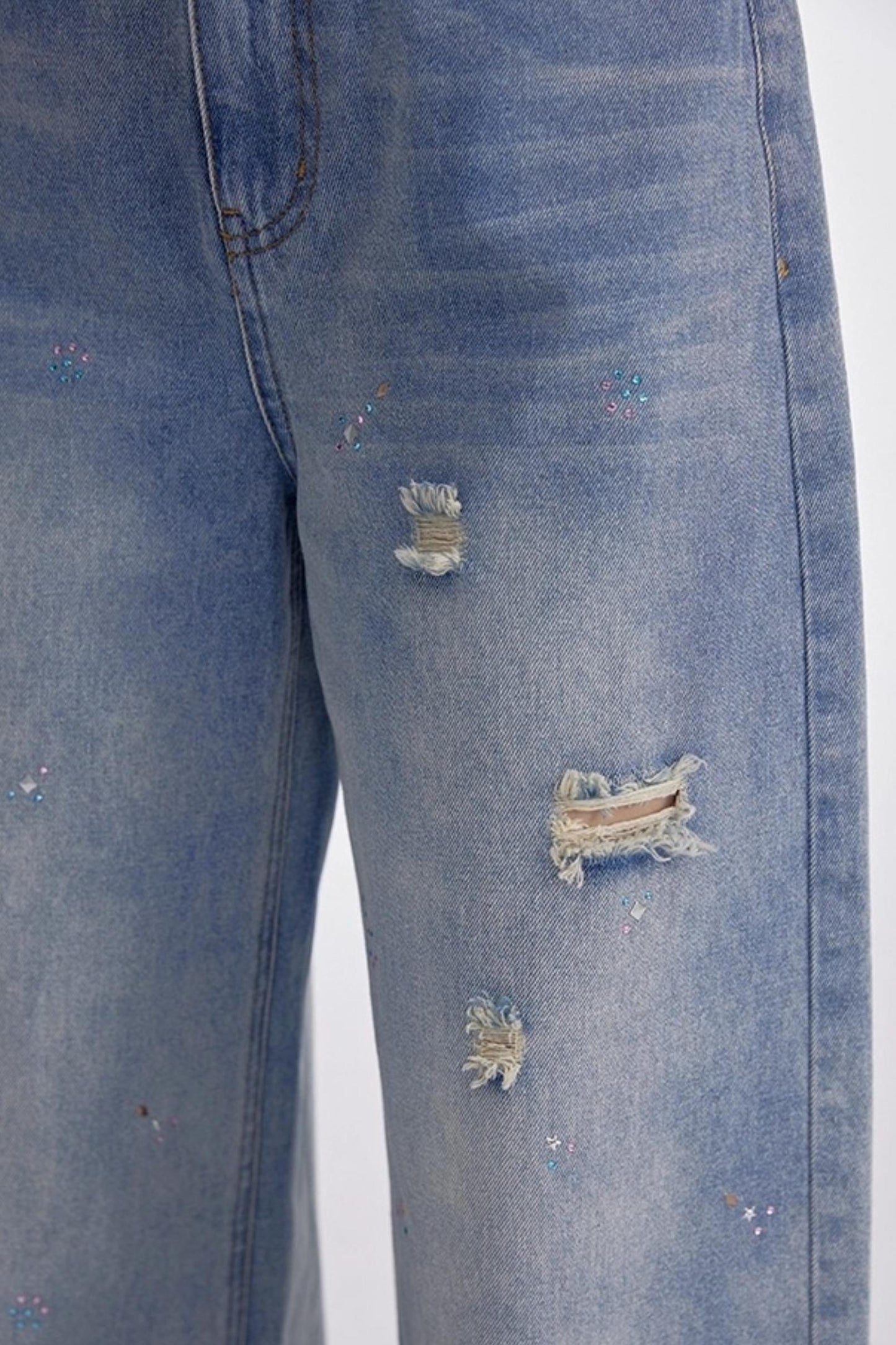 Light Blue Diamond Jeans