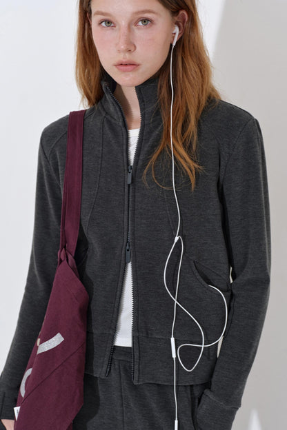 Wool Blend Sport Jacket Set