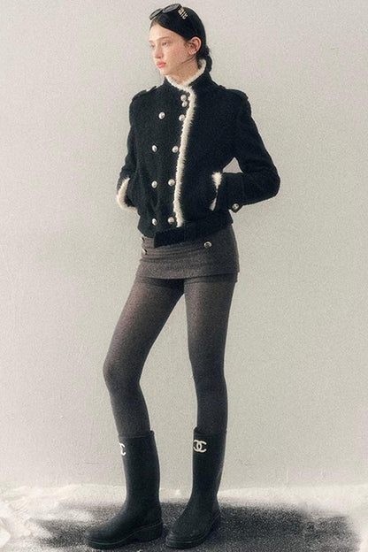 Whispers of Winter Thick Woolen Coat