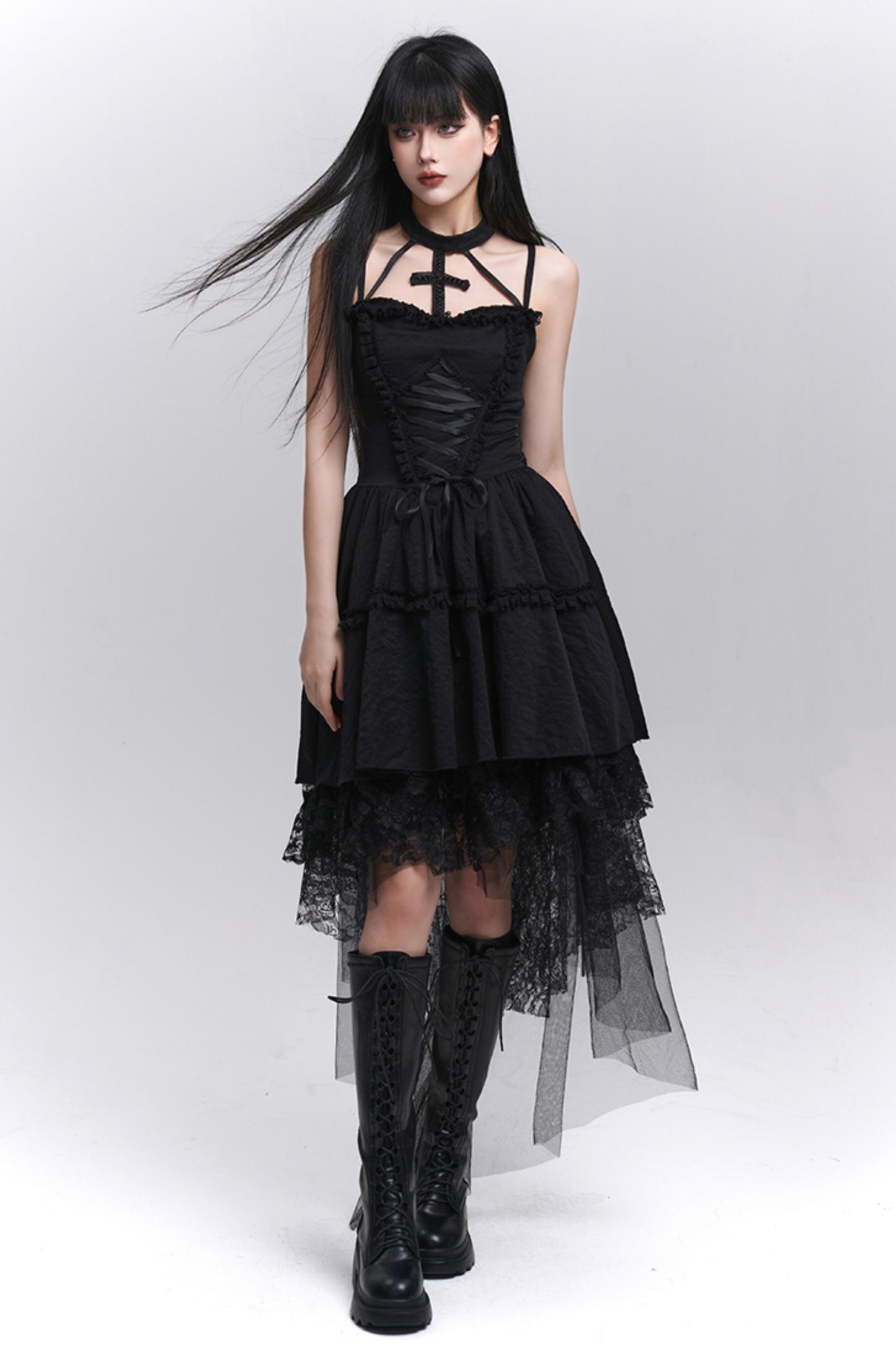 Gothic Halter Dress