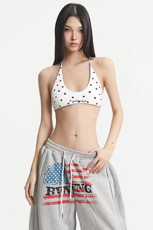 Polka Dot Halter Camisole