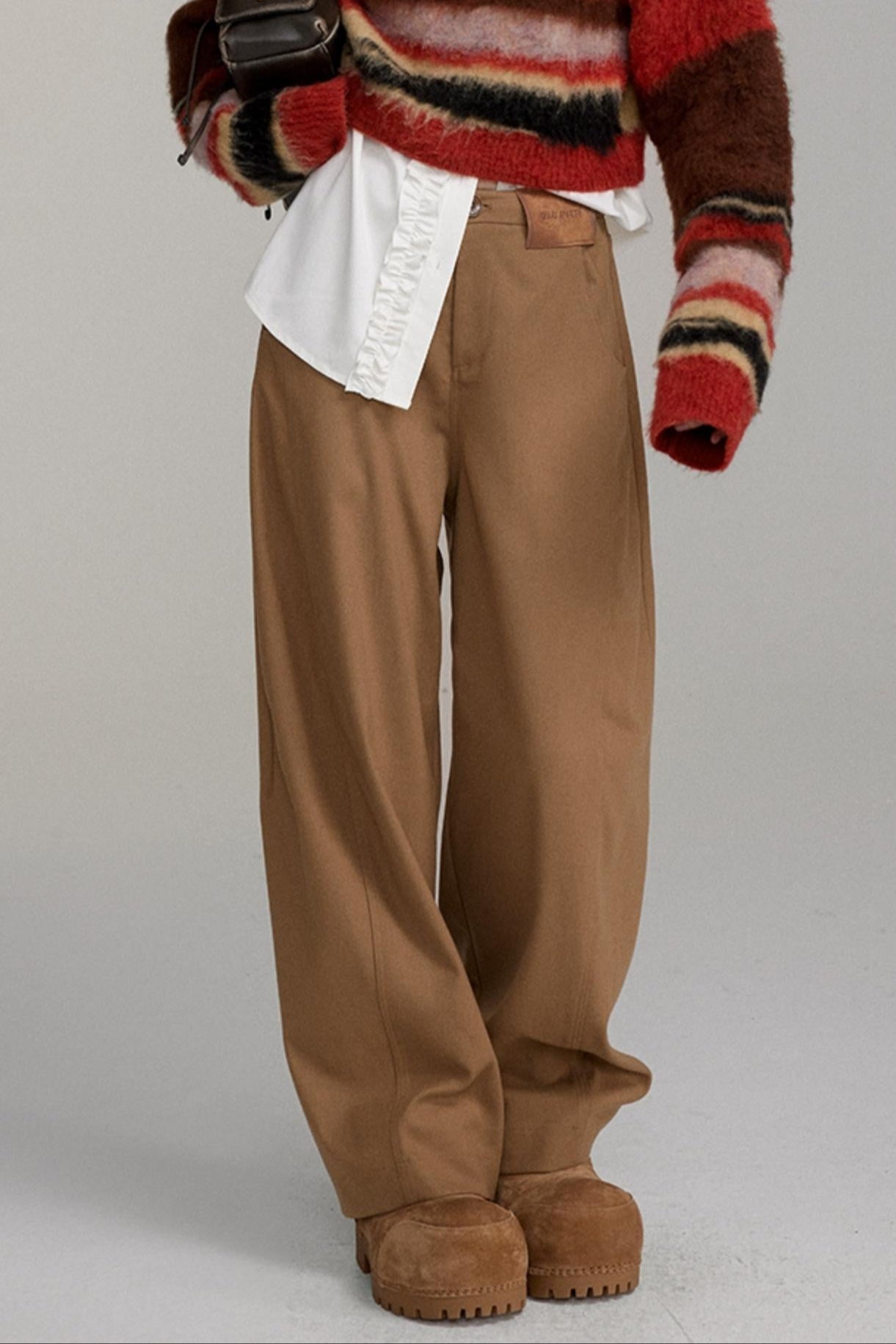 Versatile Loose Fit Trousers