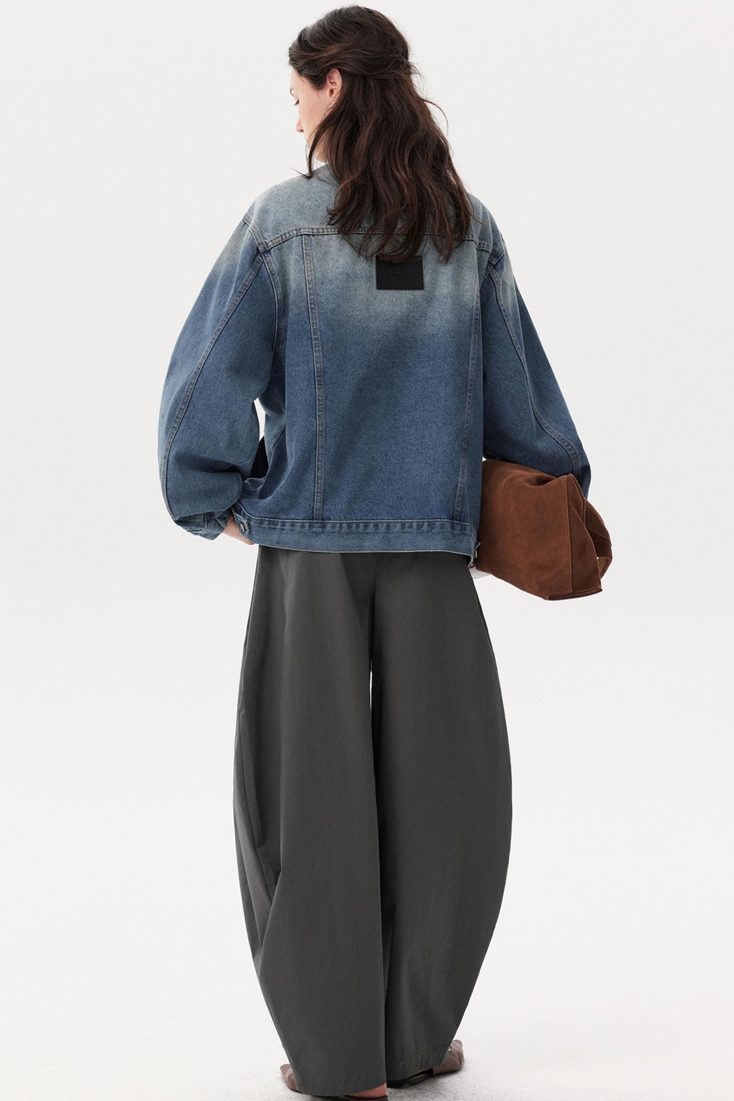 Retro Asymmetric Denim Jacket