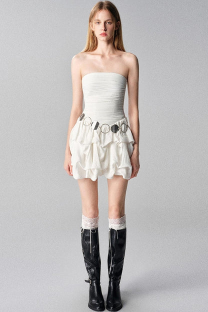 Seas Birch Breeze Pleated Dress